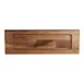 Steelite 6525T186 Flight Paddle, 13.875" x 4.625" Wood Underliner, Beer/Wine, Hand Wash - 1 Dozen 1 image