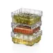 Steelite 689RCR453 Dish, 4.0 Oz, 3.0" Dia. X 1.5" H, EcoCrystal RCR Crystal, Click Clack - 1 Dozen 1 image