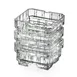 Steelite 689RCR454 - Dessert Dish, 12 Oz, 3.5" Dia x 2" H, EcoCrystal, Click Clack - 1 Dozen 1 image