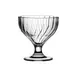 Steelite P51819 Ice Cream Cup 8.5 Oz 3.875"×4.125" Stem Non‑Tempered Soda Lime Glass Safe - 1 Dozen 1 image