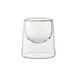 Steelite UR90061 Double Walled Dish, 5.25 Oz (3.25" x 3.5"), Clear Non-Tempered Glass - 6/Case 1 image