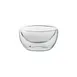 Steelite UR90064 Stemless Double‑Walled Dish, 9oz, 4.75" sq x 2.5" Clear Glass Non‑Tempered - 6/Case 1 image