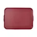 Cambro 1418CWH488 Rectangular Tray, 14" x 18", Dark Cranberry PC- Stacking Lugs NSF Dishwasher Safe 1 image
