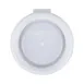 Cambro CLAM8B5S190 CamLid Cup Lids, Clear, Straw Slot, Fits HT16CW & LT16 Tumblers - 2000/Case 1 image