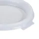 Cambro CLAM8B5S190 CamLid Cup Lids, Clear, Straw Slot, Fits HT16CW & LT16 Tumblers - 2000/Case 2 image