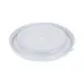 Cambro CLAM8B5S190 CamLid Cup Lids, Clear, Straw Slot, Fits HT16CW & LT16 Tumblers - 2000/Case 3 image