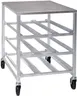 Channel CSR-3MA Mobile Can Storage Rack, Aluminum, 25.75W x 35.25D x 34H, 54 #10 Cans 1 image
