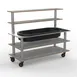 Steelite MGCMLC01GSXH Modular Pro Back Bar With Ice Well, 71.0" x 29.5" x 60.0", Grey Slate Bru, Mixed Materials 1 image