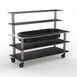 Steelite MGCMLC01MSXH Modular Pro Back Bar Marble Brushed 71x29.5x60in Mixed Materials 1 image