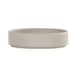 Cal-Mil 22017-6-102 Hudson Plate, 6" Dia x 1.5" H, Gray Melamine, Stackable, Dishwasher Safe 1 image