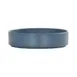 Cal-Mil 22017-6-111 Hudson Plate – 6" Dia x 1.5" H, Round Blue Melamine, Stackable, Dishwasher Safe 1 image