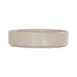 Cal-Mil 22017-6-125 Plate – 10" Round Melamine, Taupe, 6" Dia x 1" H, Stackable, Dishwasher Safe 1 image