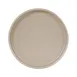 Cal-Mil 22017-6-125 Plate – 10" Round Melamine, Taupe, 6" Dia x 1" H, Stackable, Dishwasher Safe 2 image