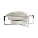 Cal-Mil 23807-49 Chafing Dish Heater, 24.25"W x 15.25"D x 12"H, Chrome-Plated, Soft Lid - Buffet 1 image