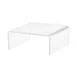 Cal-Mil 23817-5-12 U-Style Riser, 12"W X 12"D X 5"H, Acrylic 1 image