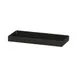 Cal-Mil 23824-13 Onyx Condiment Holder, 4.5"W X 11.25"D X 1"H, Black Powder-Coated Metal 1 image
