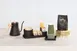 Cal-Mil 23824-13 Onyx Condiment Holder, 4.5"W X 11.25"D X 1"H, Black Powder-Coated Metal 3 image