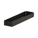 Cal-Mil 23826-13 Onyx Condiment Holder, 9"W X 2.25"D X 1"H, Black Powder-Coated Metal 1 image