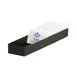 Cal-Mil 23826-13 Onyx Condiment Holder, 9"W X 2.25"D X 1"H, Black Powder-Coated Metal 2 image