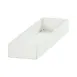 Cal-Mil 23826-15 Juno Condiment Holder, 9"W X 2.25"D X 1"H, White Powder-Coated Metal 1 image