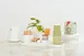 Cal-Mil 23828-15 Juno Condiment Holder, 2.25"W X 2.25"D X 4"H, White Powder-Coated Metal 3 image
