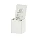 Cal-Mil 23829-15 Juno Condiment Holder, 2.25"W X 2.25"D X 2.5"H, White Powder-Coated Metal 2 image