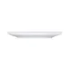 Cal-Mil 24112-11-15 Nova Round Plastic Plate, 11" Dia x 1.25" H, White Melamine, Flat Dinnerware 1 image