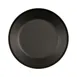 Cal-Mil 24112-9-13 Nova Round Plastic Plate, 9" Diameter x 1" Height, Black Melamine Flat Dinnerware 2 image