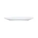 Cal-Mil 24112-9-15 Nova Round Plastic Plate, 9" Diameter x 1" Height, White Melamine Flat Dinnerware 1 image