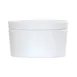 Cal-Mil 24127-5-15 Bento Box, 5" Dia., Round, Melamine, White, Dishwasher Safe 1 image