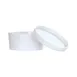 Cal-Mil 24127-5-15 Bento Box, 5" Dia., Round, Melamine, White, Dishwasher Safe 2 image