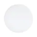 Cal-Mil 24400-8-15 Bali Plate - 8" Dia., 0.5" H, White Melamine Round Plate, Dishwasher Safe, Flat 3 image