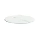 Cal-Mil 24409-8-81 Tray, 8.75" Dia. Round Melamine White Marble Dishwasher Safe Serving Display Tray 1 image