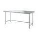 Sapphire Manufacturing SMTO-1824G 24" Open Base Work Table, Galvanized Base / Flat Top 1 image