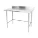 Sapphire Manufacturing SMTOB-2424G 24" Open Base Work Table, Galvanized Base / 5" Backsplash 1 image