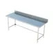 Sapphire Manufacturing SMTOB-2424G 24" Open Base Work Table, Galvanized Base / 5" Backsplash 3 image