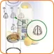 Sunkist 02BR Commercial Juicer Extracting Bulb Replacement Part for Citrus Press - Orange 1 image