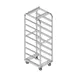 Baxter BDSRSB-10 Roll-In Oven Rack for Double Rack Ovens with (10) Slides, 6" Spacing, Single End Load 3 image