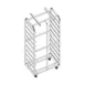 Baxter BDSSRSB-10 Roll-In Oven Rack for Double Rack Oven with (10) Slides, 6" Spacing, Single Side Load 2 image
