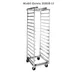 Baxter BSRSB-15 Roll-In Oven Rack for Single Rack Oven with (15) Slides, 4" Spacing, Single End Load 1 image