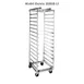 Baxter BSRSB-20 Roll-In Oven Rack for Single Rack Oven with (20) Slides, 3" Spacing, Single End Load 1 image