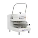 DoughXpress D-TXM-2-18-W 18" White Dual Heat Manual Tortilla/Pizza Dough Press, 3100W, 220V 1 image