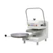 DoughXpress D-TXM-2-18-W 18" White Dual Heat Manual Tortilla/Pizza Dough Press, 3100W, 220V 2 image