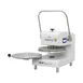 DoughXpress DXM-W 18" Manual Pizza Dough Press with Single Heat and Digital Temperature Control 3 image