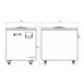 CPI CDM-12K Silvershine™ 12K Cutlery Dryer/Polisher Sanitizer, Floor Model 7 image