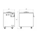 CPI CDM-5K Silvershine™ 5K Cutlery Dryer/Polisher Sanitizer, Floor Model 5 image