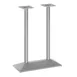 Flash Furniture XU-DG-TB002-OUT-SLV-GG 27W Dining Height Silver Finish Cast Iron Table Base 1 image