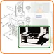 Sunkist S-31K Production Stand – 5-3/4" Height, Plastic, Allows Serving Pans Under Sectionizer 1 image