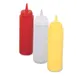 Browne USA 1100 8 Oz Red Polyethylene Squeeze Bottle With No‑Drip Single Tip, Standard Top - 1 Dozen 1 image