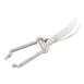 Browne USA 1219 Poultry Shears - 9-1/2" Spring-Operated, Bone Crusher, Chrome Steel Blades, 9" Length 1 image